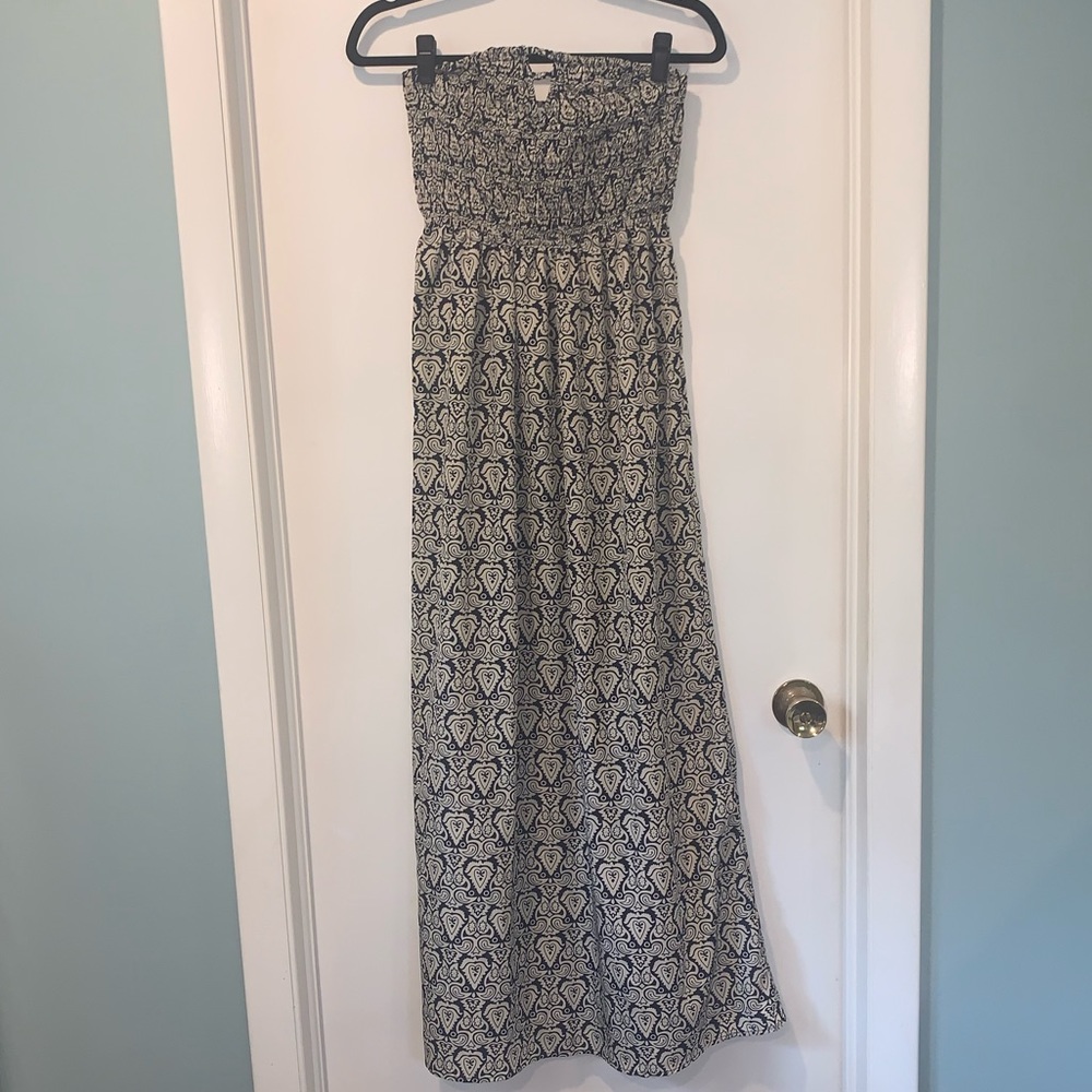 Strapless Maxi Dress